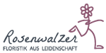 Rosenwalzer Floristik Logo